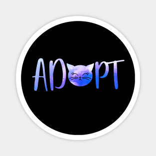 Adopt Cats Magnet